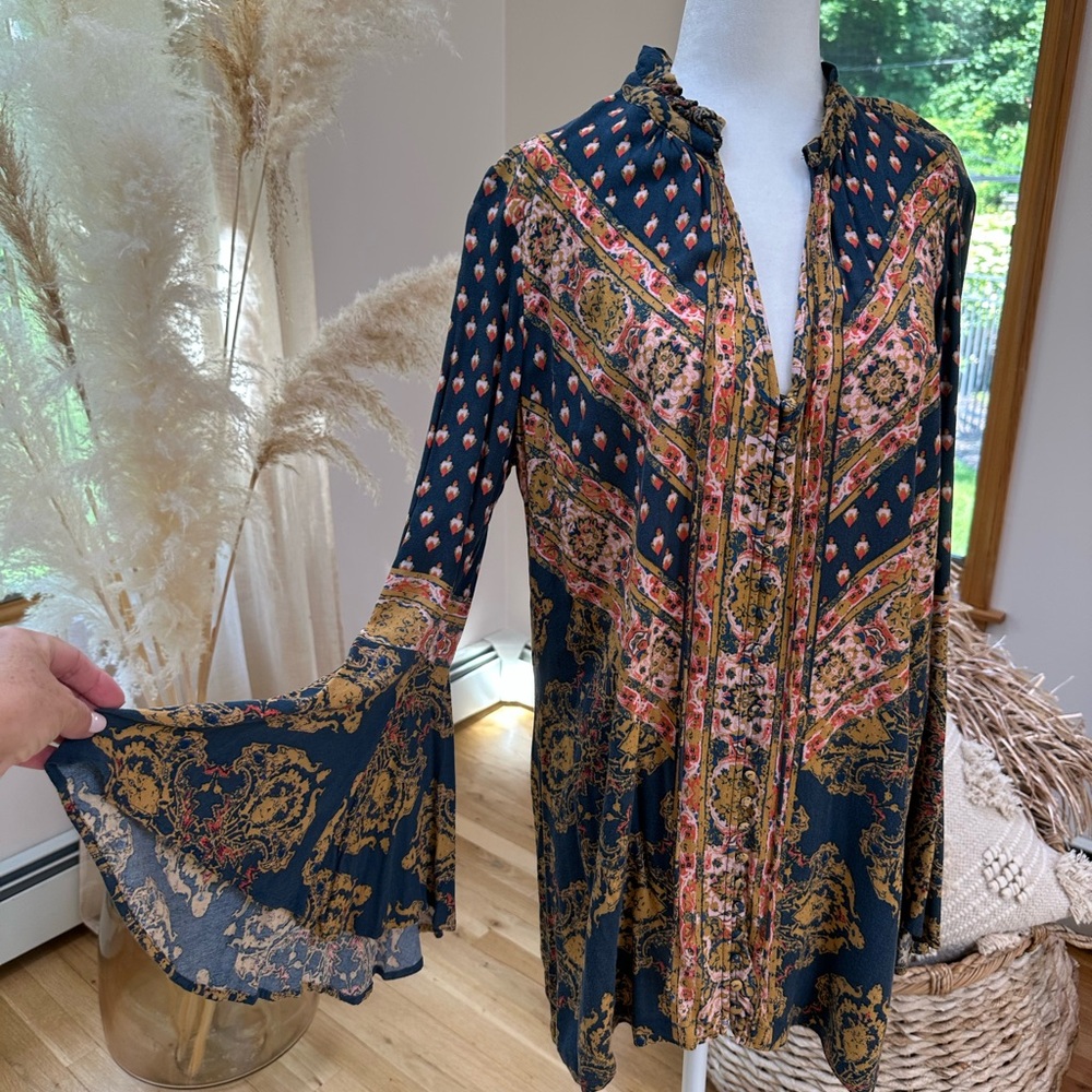 Free People Multicolor Patterned Tunic - Picture 3 of 5